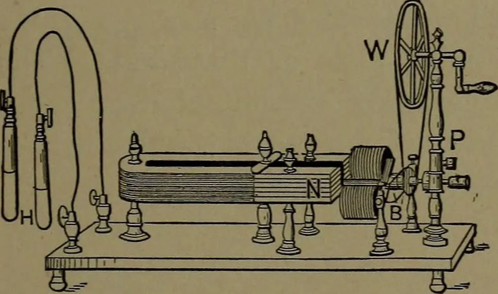 An illustration from Mechanical movements, powers and devices; a treatise describing mechanical movements and devices used in construcive and operative mechinery and the mechanical arts, being practically a mechanical dictionary, 1917, leaf 202