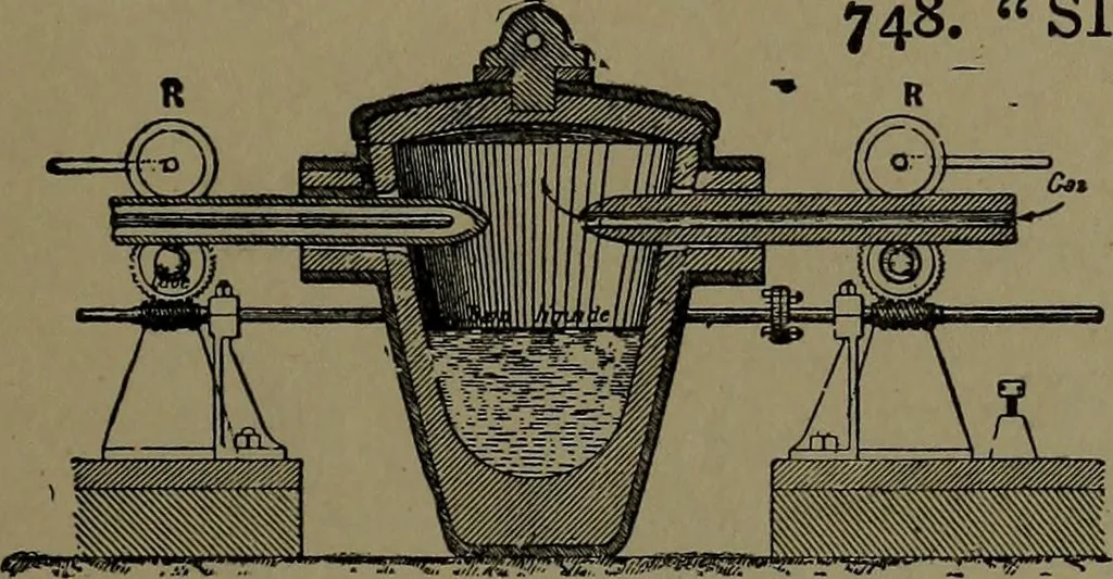 An illustration from Mechanical movements, powers and devices; a treatise describing mechanical movements and devices used in construcive and operative mechinery and the mechanical arts, being practically a mechanical dictionary, 1917, leaf 206