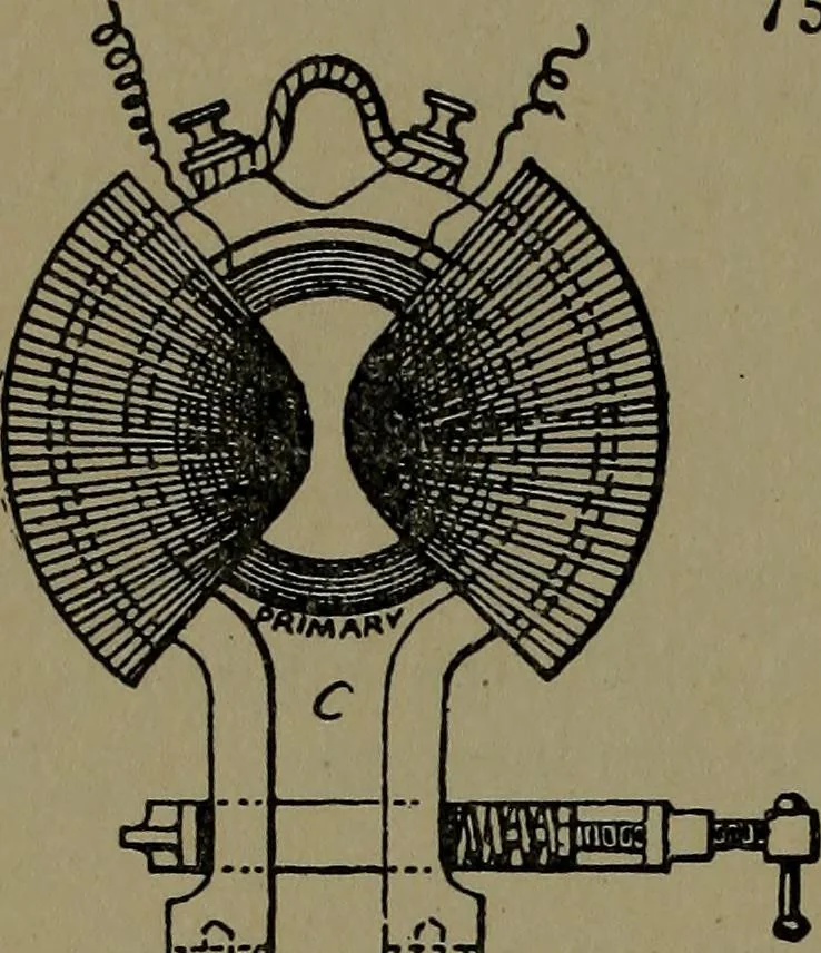 An illustration from Mechanical movements, powers and devices; a treatise describing mechanical movements and devices used in construcive and operative mechinery and the mechanical arts, being practically a mechanical dictionary, 1917, leaf 207