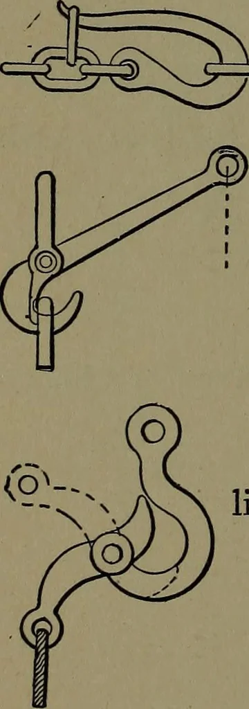 An illustration from Mechanical movements, powers and devices; a treatise describing mechanical movements and devices used in construcive and operative mechinery and the mechanical arts, being practically a mechanical dictionary, 1917, leaf 219