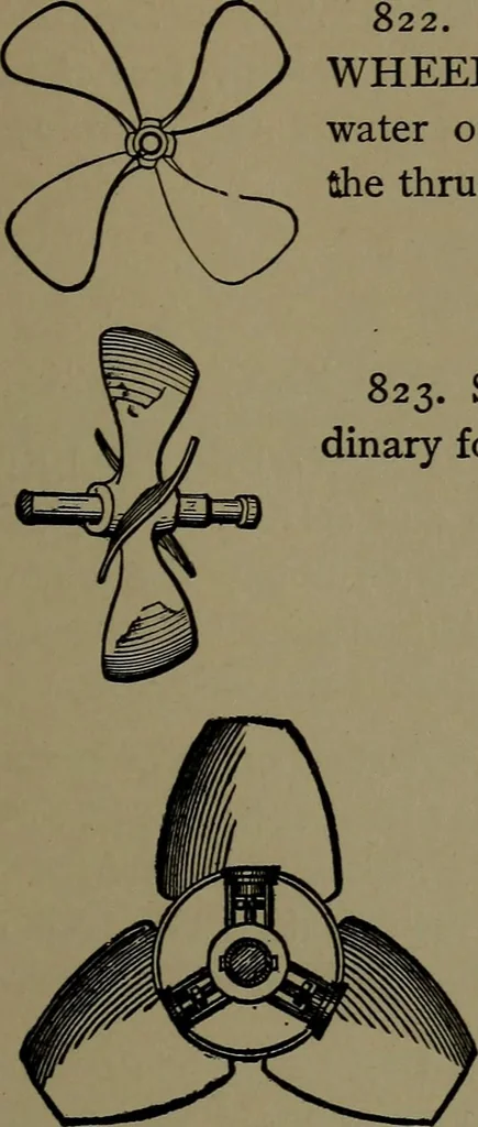 An illustration from Mechanical movements, powers and devices; a treatise describing mechanical movements and devices used in construcive and operative mechinery and the mechanical arts, being practically a mechanical dictionary, 1917, leaf 222