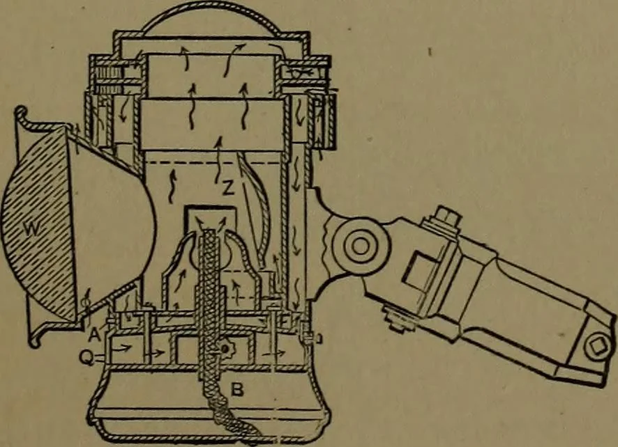 An illustration from Mechanical movements, powers and devices; a treatise describing mechanical movements and devices used in construcive and operative mechinery and the mechanical arts, being practically a mechanical dictionary, 1917, leaf 232