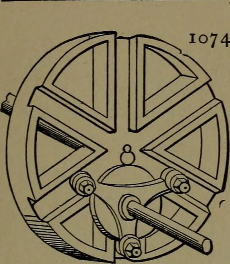 An illustration from Mechanical movements, powers and devices; a treatise describing mechanical movements and devices used in construcive and operative mechinery and the mechanical arts, being practically a mechanical dictionary, 1917, leaf 274