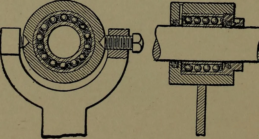 An illustration from Mechanical movements, powers and devices; a treatise describing mechanical movements and devices used in construcive and operative mechinery and the mechanical arts, being practically a mechanical dictionary, 1917, leaf 321