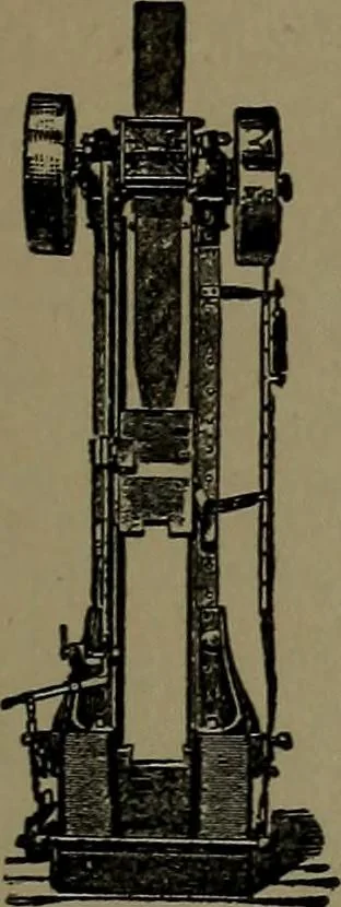 An illustration from Mechanical movements, powers and devices; a treatise describing mechanical movements and devices used in construcive and operative mechinery and the mechanical arts, being practically a mechanical dictionary, 1917, leaf 338