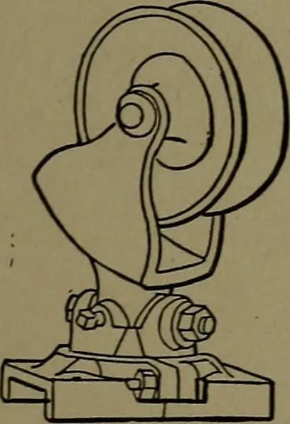 An illustration from Mechanical movements, powers and devices; a treatise describing mechanical movements and devices used in construcive and operative mechinery and the mechanical arts, being practically a mechanical dictionary, 1917, leaf 346