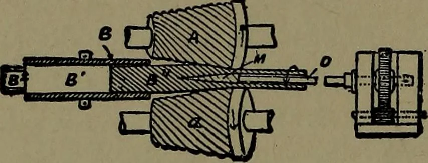 An illustration from Mechanical movements, powers and devices; a treatise describing mechanical movements and devices used in construcive and operative mechinery and the mechanical arts, being practically a mechanical dictionary, 1917, leaf 349