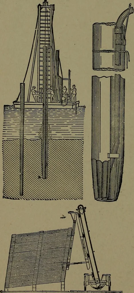 An illustration from Mechanical movements, powers and devices; a treatise describing mechanical movements and devices used in construcive and operative mechinery and the mechanical arts, being practically a mechanical dictionary, 1917, leaf 369