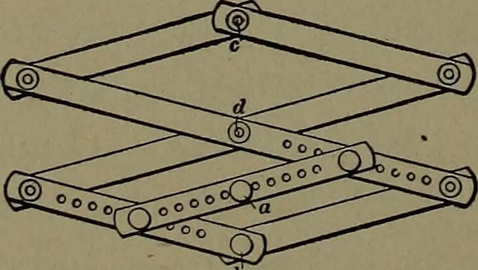An illustration from Mechanical movements, powers and devices; a treatise describing mechanical movements and devices used in construcive and operative mechinery and the mechanical arts, being practically a mechanical dictionary, 1917, leaf 373