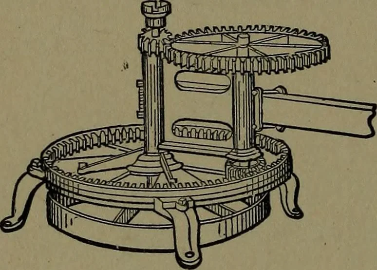An illustration from Mechanical movements, powers and devices; a treatise describing mechanical movements and devices used in construcive and operative mechinery and the mechanical arts, being practically a mechanical dictionary, 1917, leaf 379