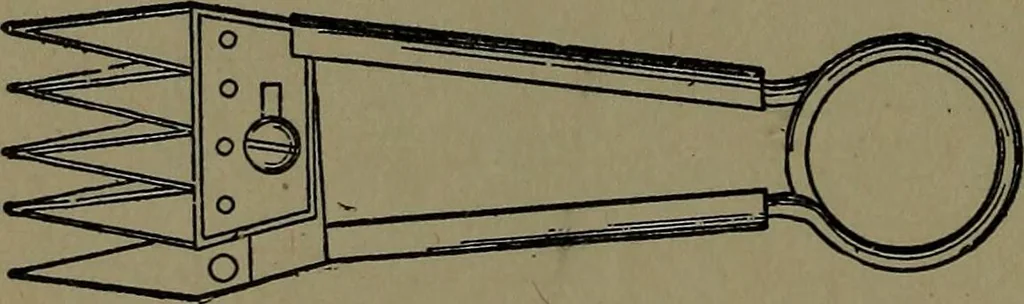 An illustration from Mechanical movements, powers and devices; a treatise describing mechanical movements and devices used in construcive and operative mechinery and the mechanical arts, being practically a mechanical dictionary, 1917, leaf 379