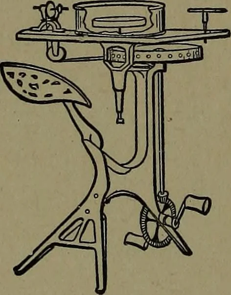 An illustration from Mechanical movements, powers and devices; a treatise describing mechanical movements and devices used in construcive and operative mechinery and the mechanical arts, being practically a mechanical dictionary, 1917, leaf 383