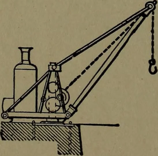An illustration from Mechanical movements, powers and devices; a treatise describing mechanical movements and devices used in construcive and operative mechinery and the mechanical arts, being practically a mechanical dictionary, 1917, leaf 385
