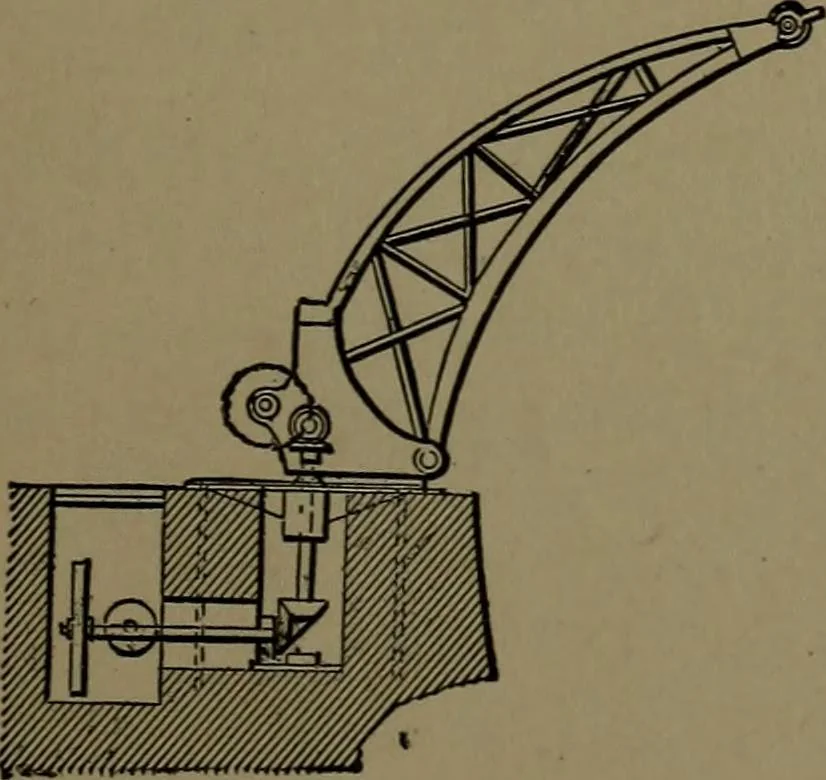 An illustration from Mechanical movements, powers and devices; a treatise describing mechanical movements and devices used in construcive and operative mechinery and the mechanical arts, being practically a mechanical dictionary, 1917, leaf 386