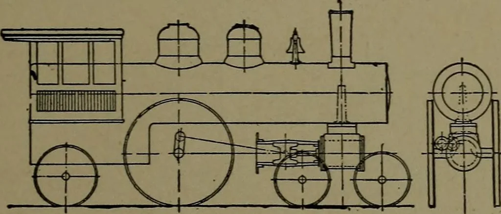 An illustration from Mechanical movements, powers and devices; a treatise describing mechanical movements and devices used in construcive and operative mechinery and the mechanical arts, being practically a mechanical dictionary, 1917, leaf 394