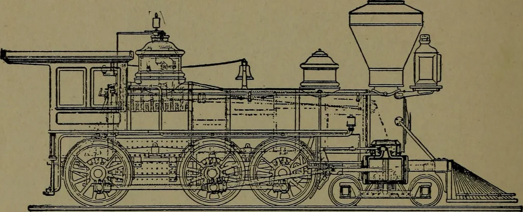 An illustration from Mechanical movements, powers and devices; a treatise describing mechanical movements and devices used in construcive and operative mechinery and the mechanical arts, being practically a mechanical dictionary, 1917, leaf 395