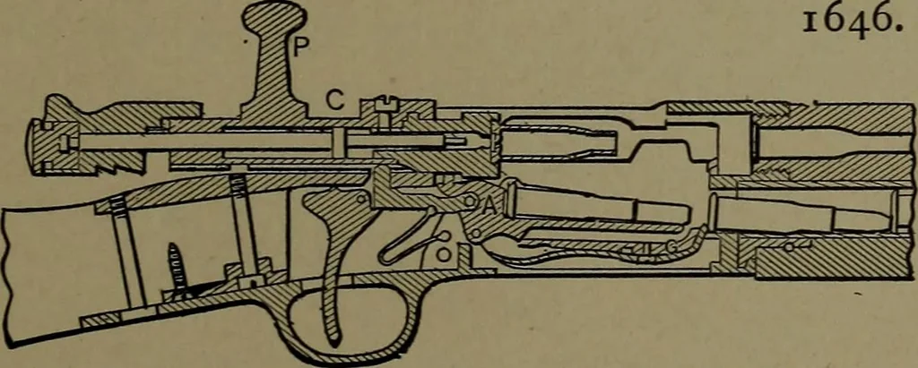 An illustration from Mechanical movements, powers and devices; a treatise describing mechanical movements and devices used in construcive and operative mechinery and the mechanical arts, being practically a mechanical dictionary, 1917, leaf 402