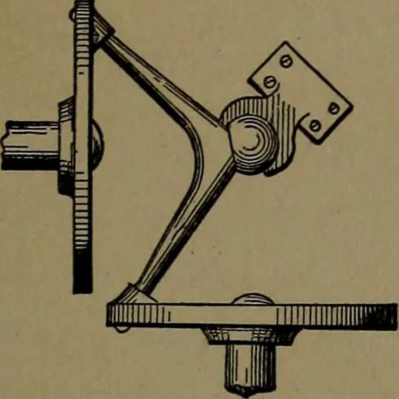 An illustration from Mechanical movements, powers and devices; a treatise describing mechanical movements and devices used in construcive and operative mechinery and the mechanical arts, being practically a mechanical dictionary, 1917, leaf 52
