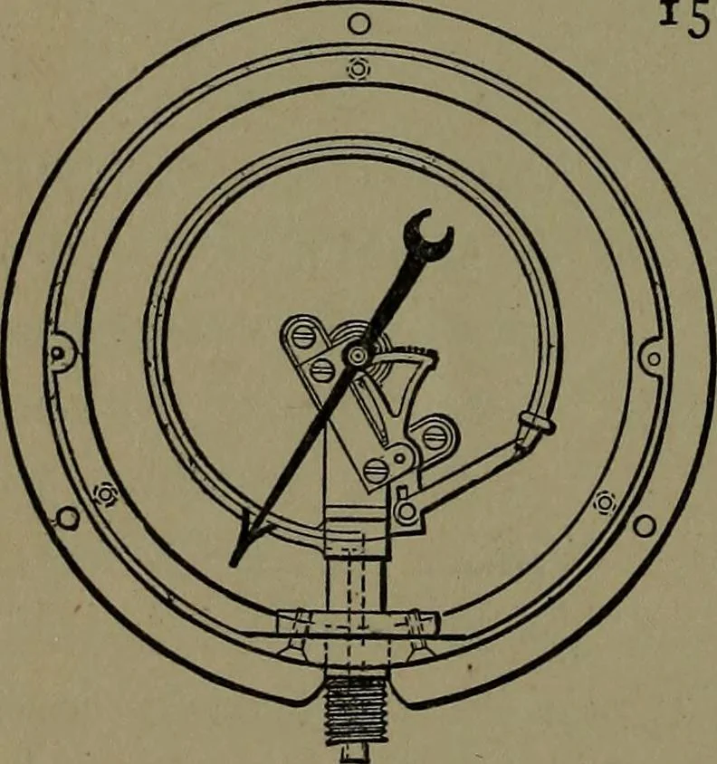 An illustration from Mechanical movements, powers and devices; a treatise describing mechanical movements and devices used in construcive and operative mechinery and the mechanical arts, being practically a mechanical dictionary, 1917, leaf 57