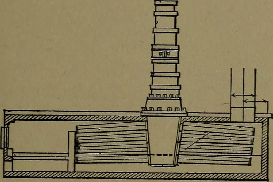 An illustration from Mechanical movements, powers and devices; a treatise describing mechanical movements and devices used in construcive and operative mechinery and the mechanical arts, being practically a mechanical dictionary, 1917, leaf 64
