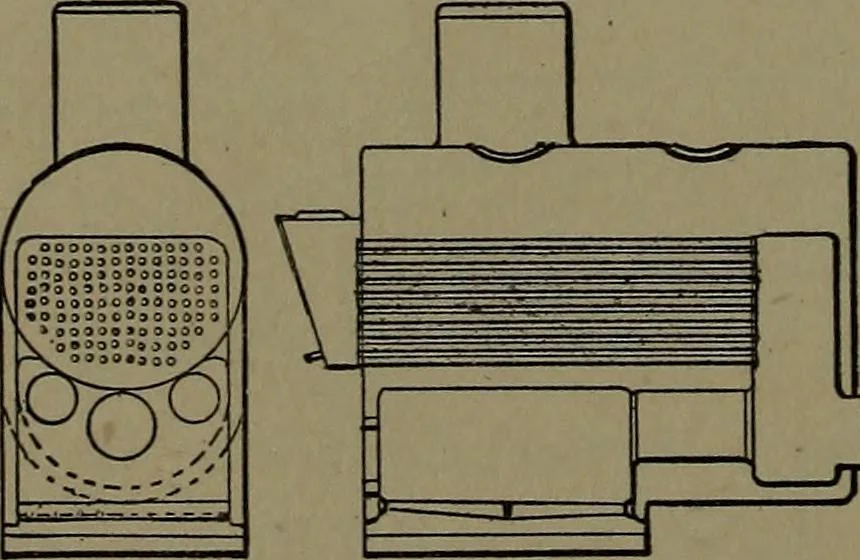 An illustration from Mechanical movements, powers and devices; a treatise describing mechanical movements and devices used in construcive and operative mechinery and the mechanical arts, being practically a mechanical dictionary, 1917, leaf 65