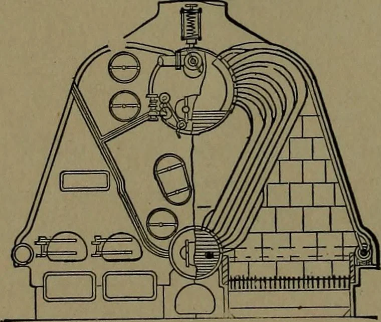 An illustration from Mechanical movements, powers and devices; a treatise describing mechanical movements and devices used in construcive and operative mechinery and the mechanical arts, being practically a mechanical dictionary, 1917, leaf 67