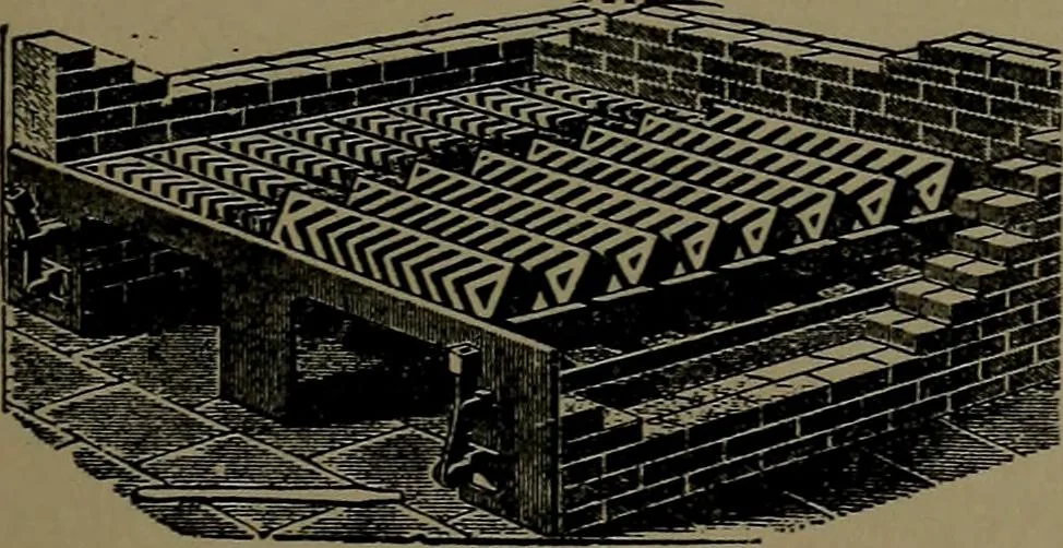 An illustration from Mechanical movements, powers and devices; a treatise describing mechanical movements and devices used in construcive and operative mechinery and the mechanical arts, being practically a mechanical dictionary, 1917, leaf 70