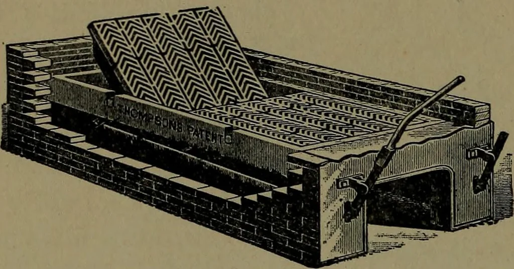 An illustration from Mechanical movements, powers and devices; a treatise describing mechanical movements and devices used in construcive and operative mechinery and the mechanical arts, being practically a mechanical dictionary, 1917, leaf 71