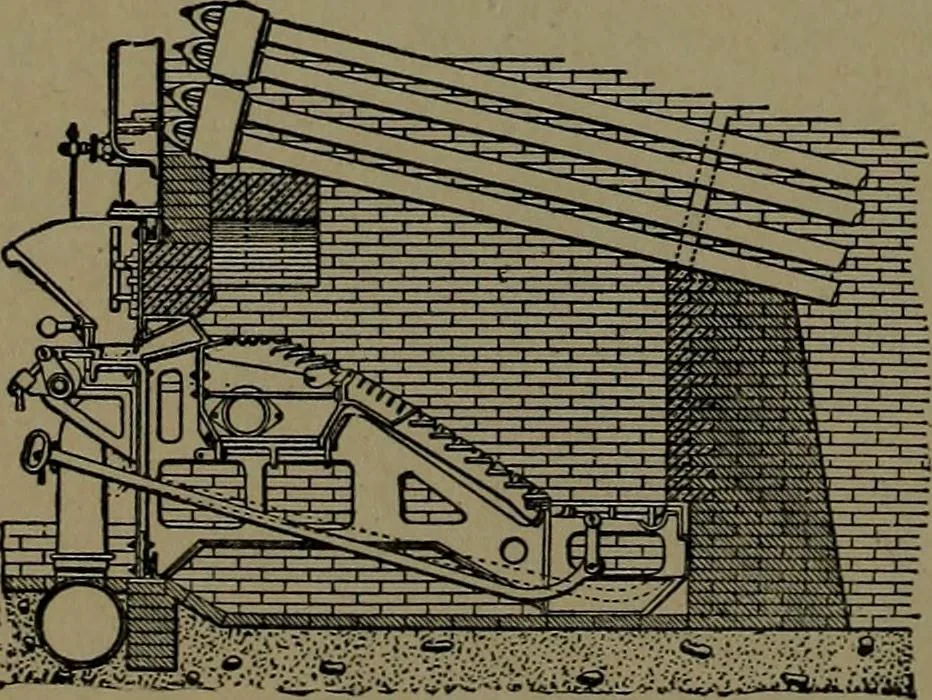 An illustration from Mechanical movements, powers and devices; a treatise describing mechanical movements and devices used in construcive and operative mechinery and the mechanical arts, being practically a mechanical dictionary, 1917, leaf 71