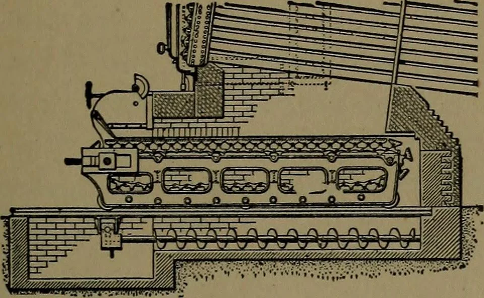 An illustration from Mechanical movements, powers and devices; a treatise describing mechanical movements and devices used in construcive and operative mechinery and the mechanical arts, being practically a mechanical dictionary, 1917, leaf 72