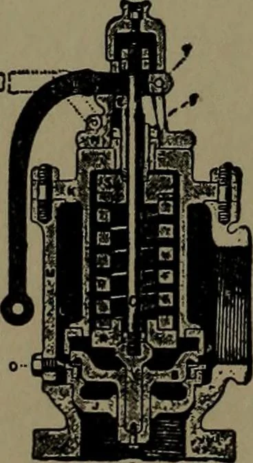 An illustration from Mechanical movements, powers and devices; a treatise describing mechanical movements and devices used in construcive and operative mechinery and the mechanical arts, being practically a mechanical dictionary, 1917, leaf 73
