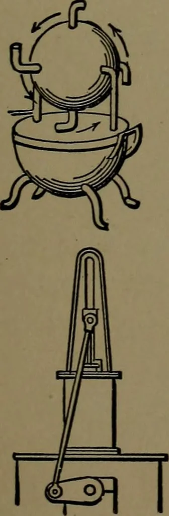 An illustration from Mechanical movements, powers and devices; a treatise describing mechanical movements and devices used in construcive and operative mechinery and the mechanical arts, being practically a mechanical dictionary, 1917, leaf 74