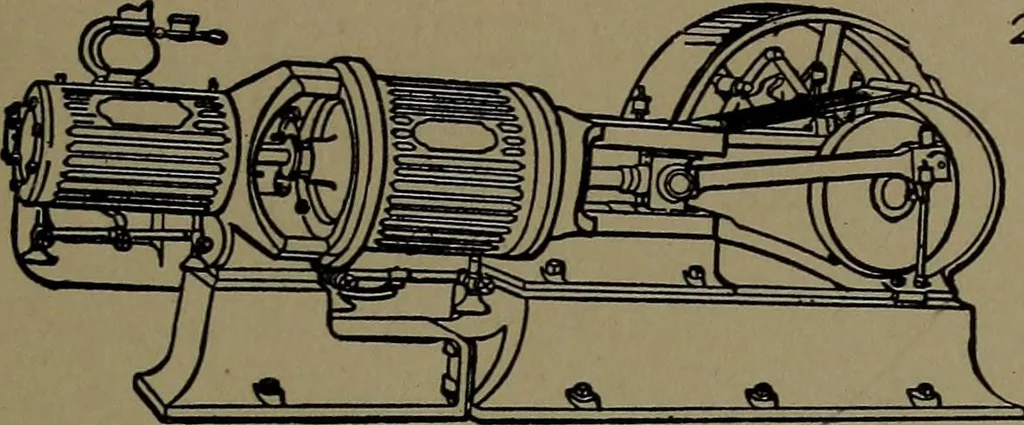 An illustration from Mechanical movements, powers and devices; a treatise describing mechanical movements and devices used in construcive and operative mechinery and the mechanical arts, being practically a mechanical dictionary, 1917, leaf 78
