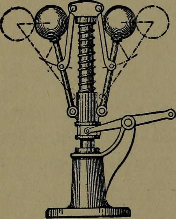 An illustration from Mechanical movements, powers and devices; a treatise describing mechanical movements and devices used in construcive and operative mechinery and the mechanical arts, being practically a mechanical dictionary, 1917, leaf 91