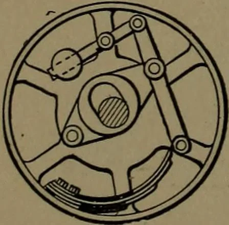 An illustration from Mechanical movements, powers and devices; a treatise describing mechanical movements and devices used in construcive and operative mechinery and the mechanical arts, being practically a mechanical dictionary, 1917, leaf 95