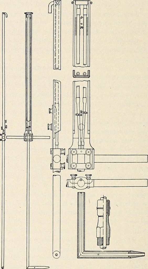 An illustration from Mechanical tests of pumps and pumping plants used for irrigation and drainage in Louisiana in 1905 and 1906, 1907, leaf 13