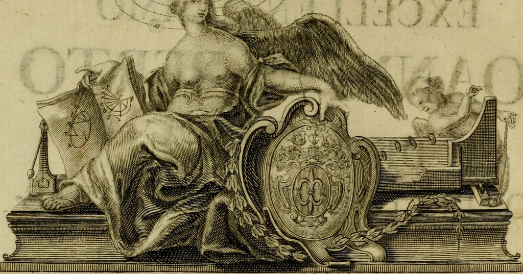An illustration from Mechanica, siue, Motus scientia analytice exposita, 1736, leaf 9