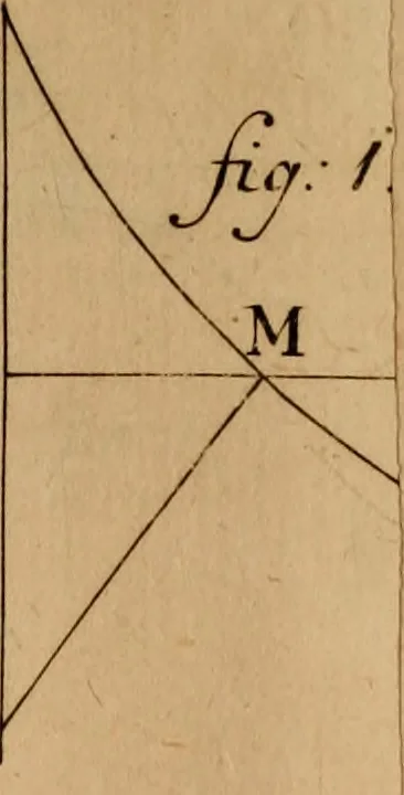 An illustration from Mechanica, siue, Motus scientia analytice exposita, 1736, leaf 536