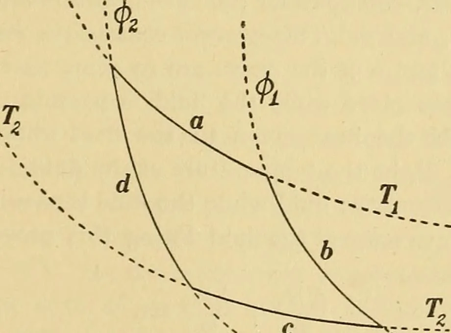 An illustration from Mechanics and heat; a text book for collleges and technical schools, 1916, leaf 394