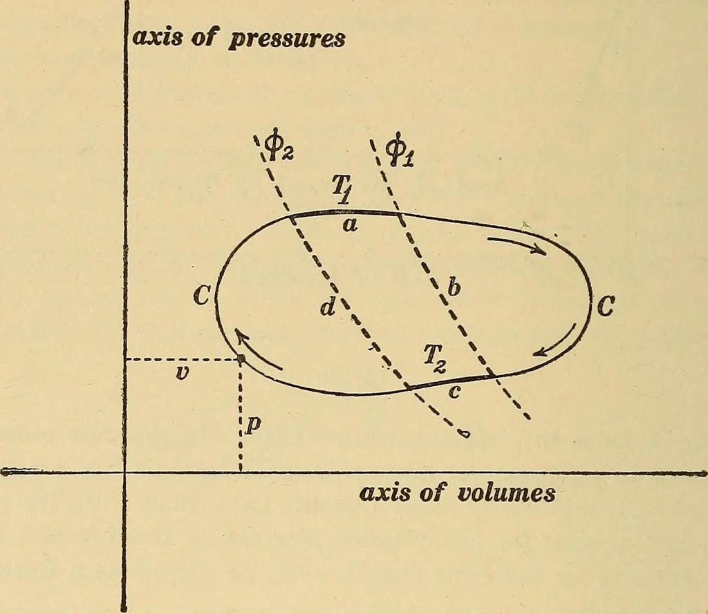 An illustration from Mechanics and heat; a text book for collleges and technical schools, 1916, leaf 395