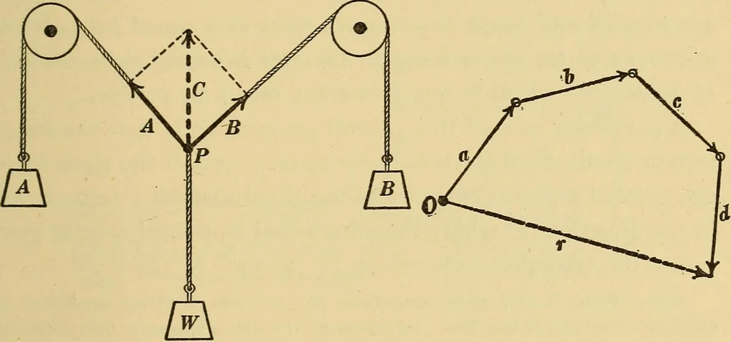 An illustration from Mechanics and heat; a text book for collleges and technical schools, 1916, leaf 48