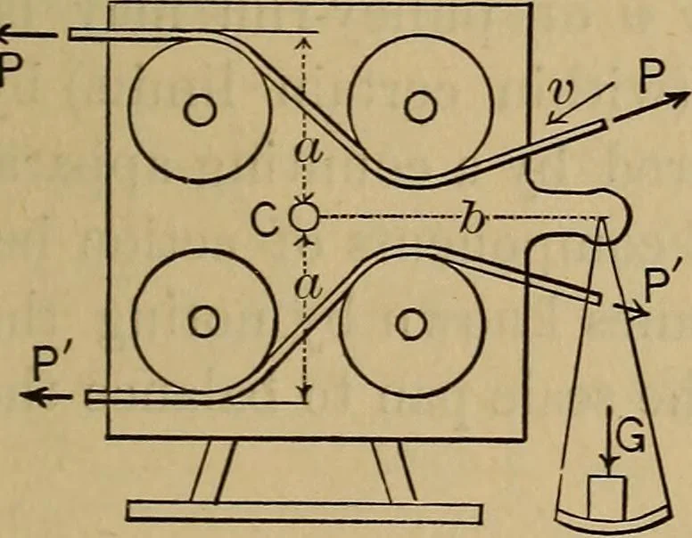 An illustration from Mechanics of engineering. Comprising statics and dynamics of solids: and the mechanics of the materials of constructions, or strength and elasticity of beams, columns, arches, shafts, etc, 1888, leaf 170