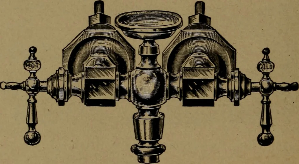 An illustration from Mechanics of the household; a course of study devoted to domestic machinery and household mechanical appliances, 1918, leaf 111