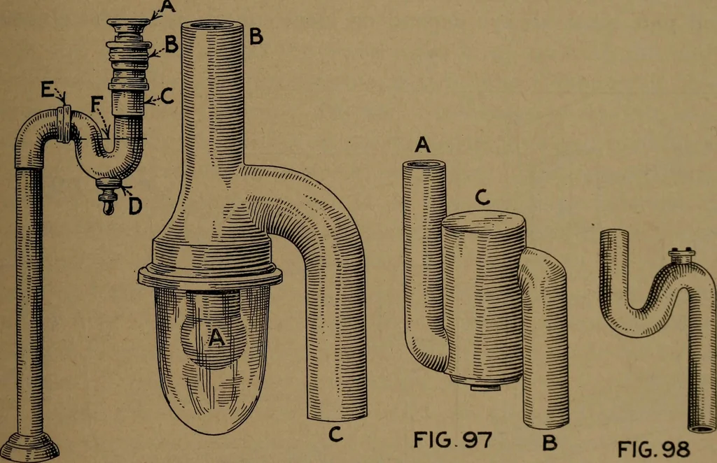 An illustration from Mechanics of the household; a course of study devoted to domestic machinery and household mechanical appliances, 1918, leaf 114