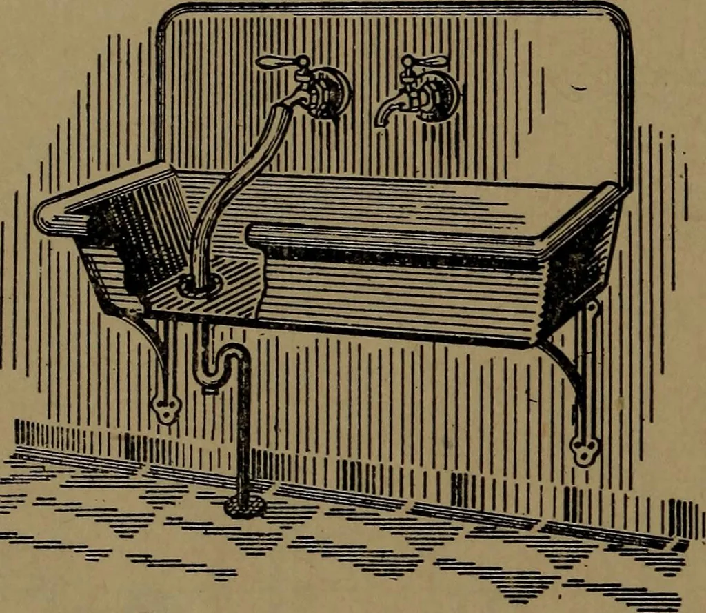 An illustration from Mechanics of the household; a course of study devoted to domestic machinery and household mechanical appliances, 1918, leaf 125