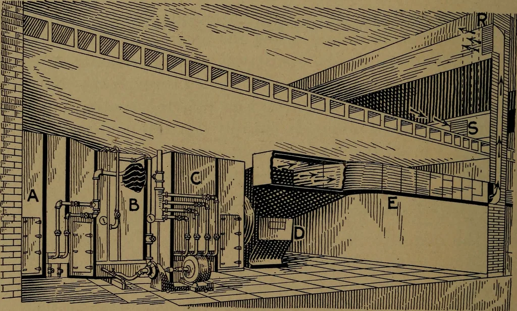 An illustration from Mechanics of the household; a course of study devoted to domestic machinery and household mechanical appliances, 1918, leaf 259