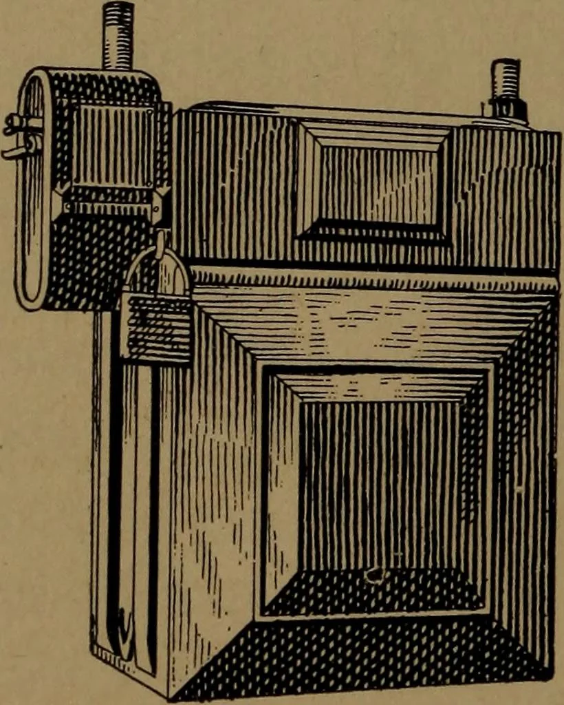 An illustration from Mechanics of the household; a course of study devoted to domestic machinery and household mechanical appliances, 1918, leaf 267