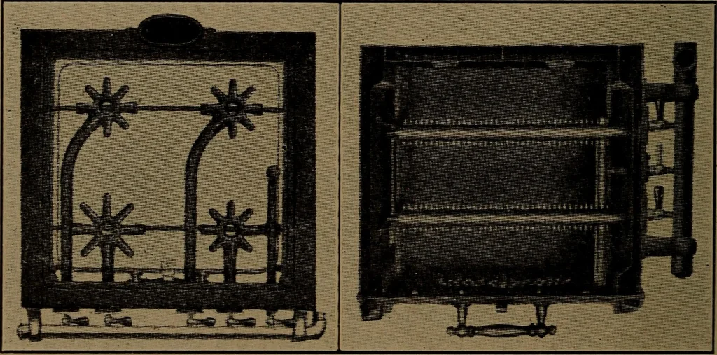 An illustration from Mechanics of the household; a course of study devoted to domestic machinery and household mechanical appliances, 1918, leaf 269
