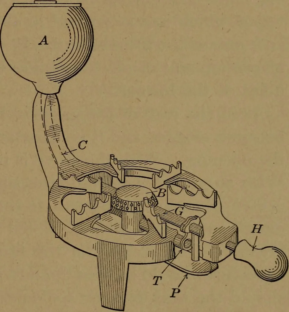 An illustration from Mechanics of the household; a course of study devoted to domestic machinery and household mechanical appliances, 1918, leaf 304