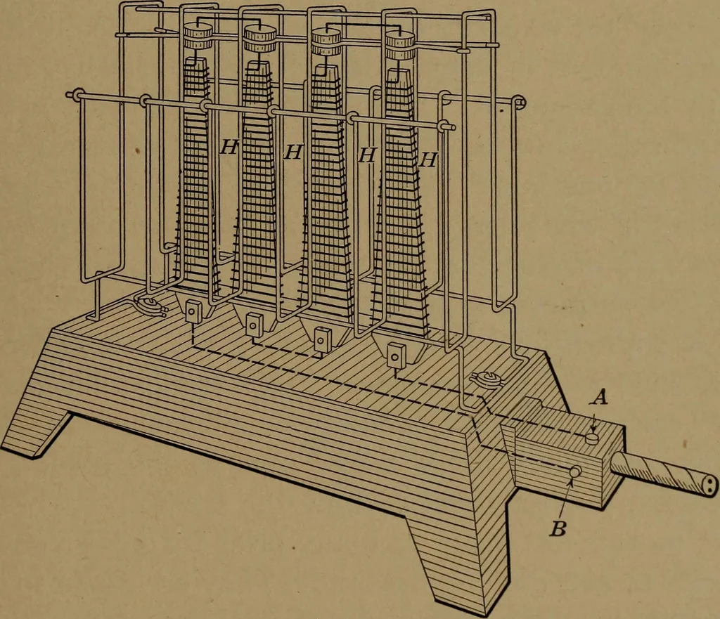 An illustration from Mechanics of the household; a course of study devoted to domestic machinery and household mechanical appliances, 1918, leaf 342